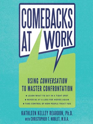 Comebacks at Work - Audiobook